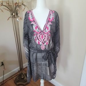 Embellished Swim Coverup